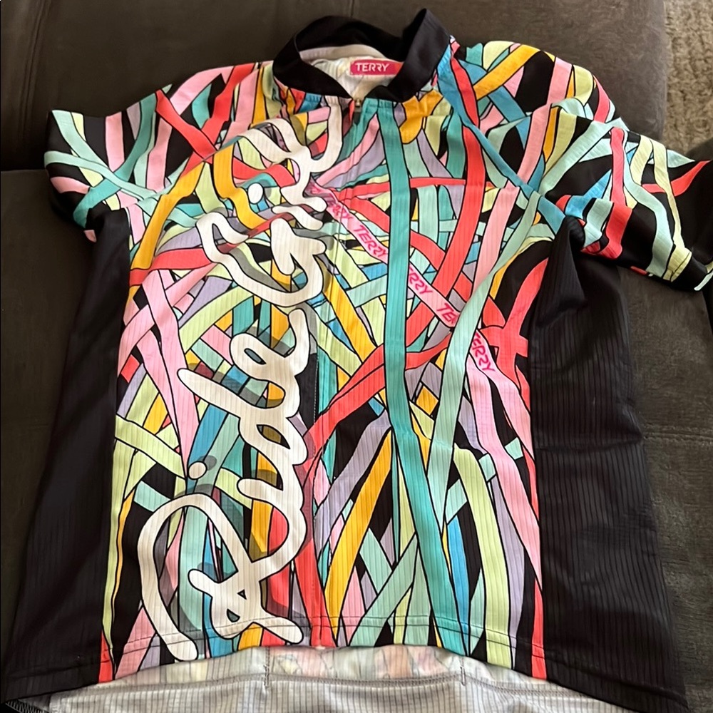Women’s cycling jersey/ ride like a girl (Terry)